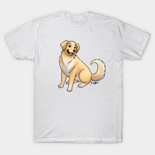 Dog - Golden Retriever - Gold T-Shirt